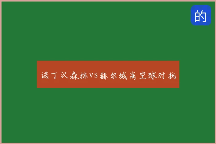 诺丁汉森林vs赫尔城高空球对抗